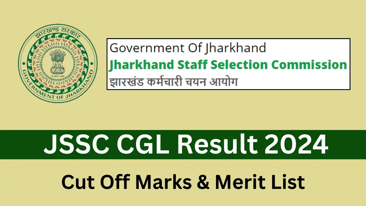 JSSC CGL Result 2024 Date and Time